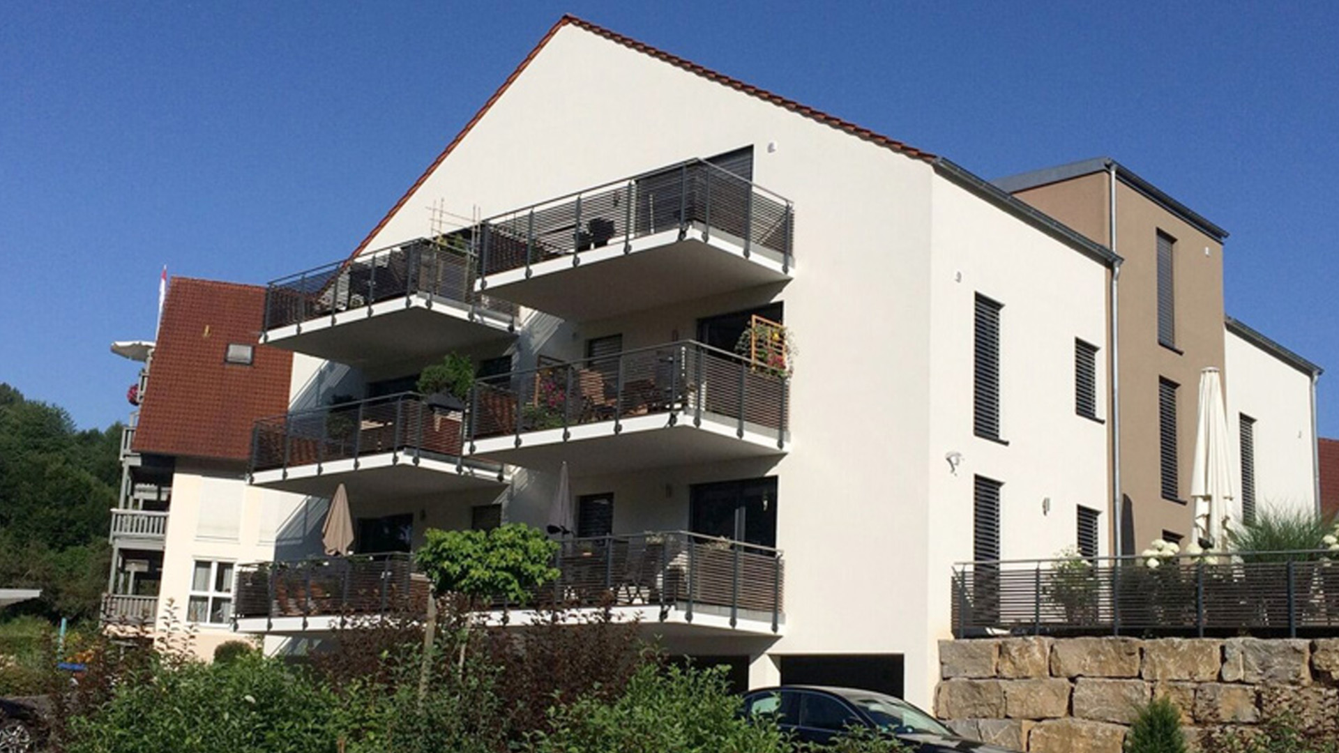 Neubau eines Mehrfamilienhaus